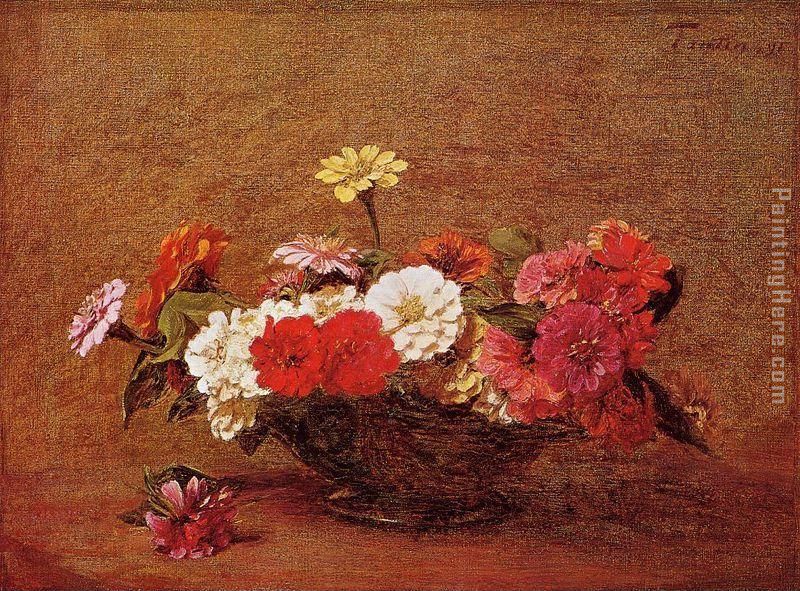 Zinnias I